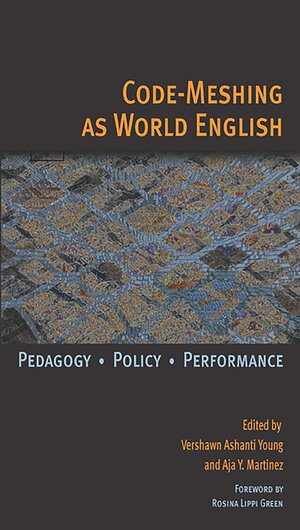 code-meshing as word english book cover
