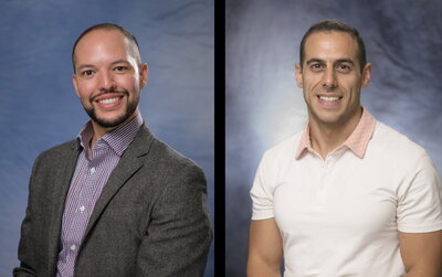 Nic Flores (left) and Daniel Nabril Maroun (right)