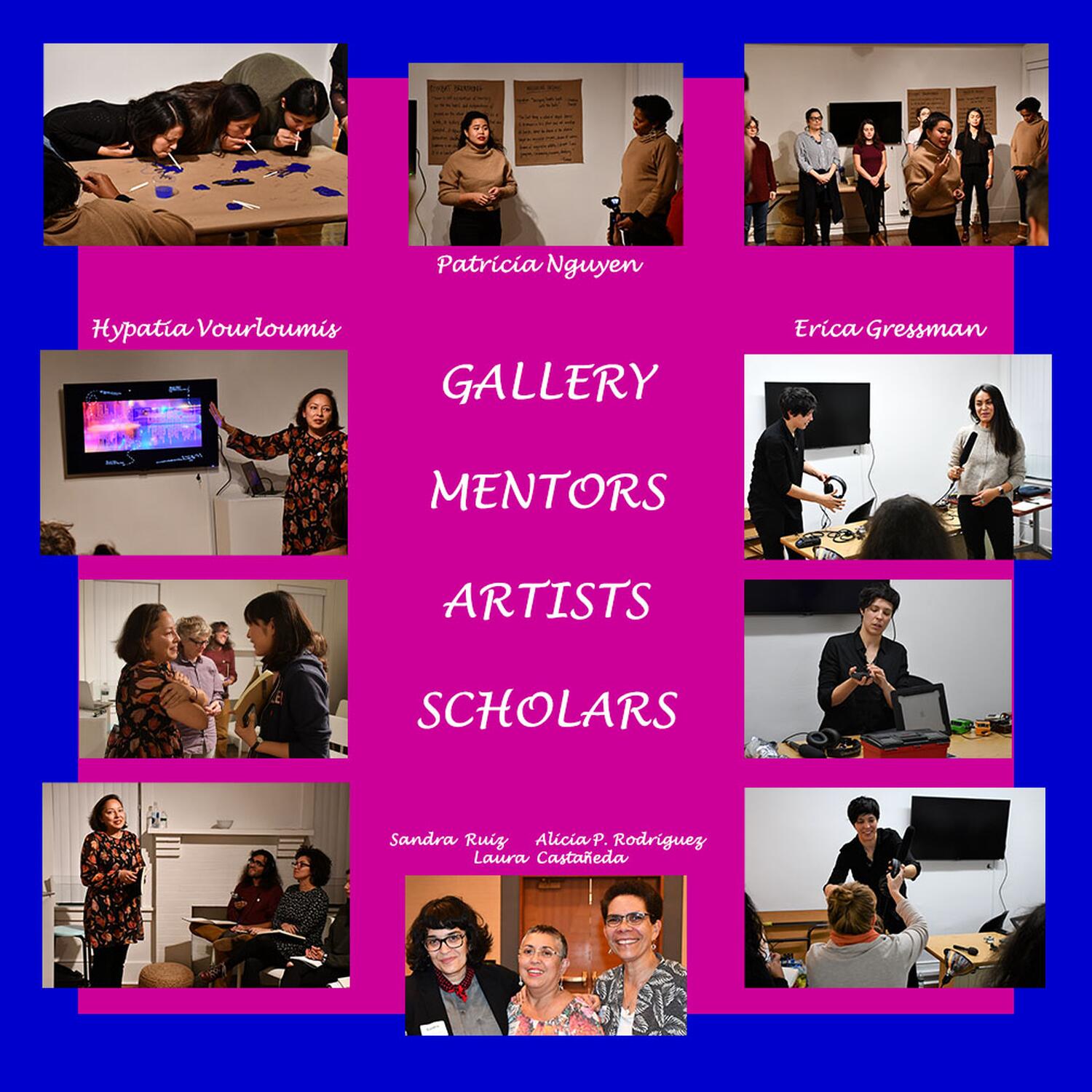 collage of mentors scholars artists